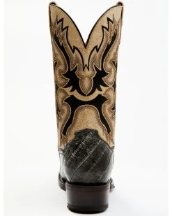 Dan Post Men's Exotic Eel Western Boots - Square Toe
