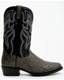 Dan Post Men's Exotic Full-Quill Ostrich Western Boots - Round Toe -Western Cowboy Shop 2000381795 020 P2