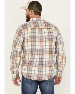 Brothers & Sons Men's Casual Plaid Print Long Sleeve Woven Shirt 7 Brothers & Sons Men's Casual Plaid Print Long Sleeve Woven Shirt -Western Cowboy Shop 2000382778 200 P4