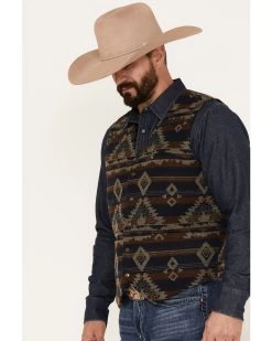 Cody James Men's Dakota Southwestern Jacquard Vest -Western Cowboy Shop 2000383181 200 P2