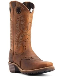 Ariat Men's Hybrid Roughstock Western Performance Boots - Square Toe -Western Cowboy Shop 2000383685 200 P1