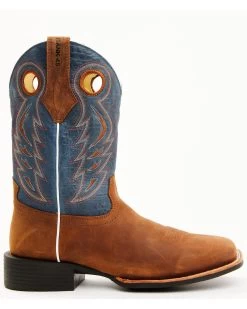 RANK 45 Men's Warrior Xero Gravity Western Performance Boots - Broad Square Toe -Western Cowboy Shop 2000385056 400 P2