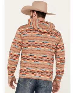 Rock & Roll Denim Men's Southwestern Print Hooded Sweatshirt -Western Cowboy Shop 2000385202 280 P4