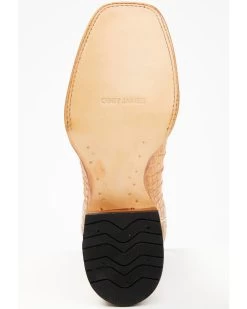 Cody James Men's Exotic Caiman Belly Western Boots - Broad Square Toe