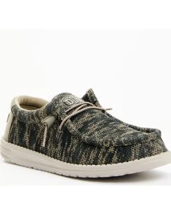 HEYDUDE Men's Wally Sox Casual Shoes - Moc Toe