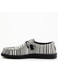 HEYDUDE Men's Wally Serape Print Casual Shoes - Moc Toe