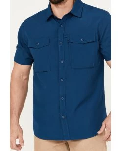 Brothers & Sons Men's Sun Short Sleeve Button-Down Western Shirt -Western Cowboy Shop 2000385992 401 P3