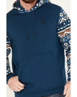 RANK 45 Men's Southwestern Hooded Sweatshirt -Western Cowboy Shop 2000386234 442 P3