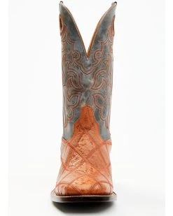 Cody James Men's Exotic Ostrich Western Boots - Broad Square Toe