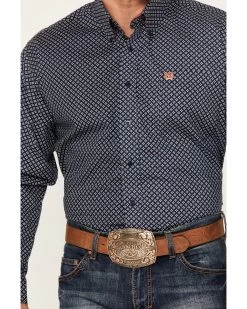 Cinch Men's Diamond Arrow Print Long Sleeve Button-Down Stretch Western Shirt 6 Cinch Men's Diamond Arrow Print Long Sleeve Button-Down Stretch Western Shirt -Western Cowboy Shop 2000386953 410 P3