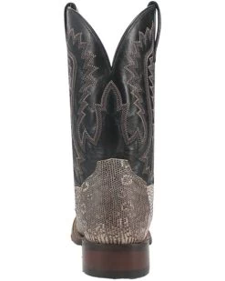 Dan Post Men's Elgin Exotic Lizard Western Boots - Broad Square Toe